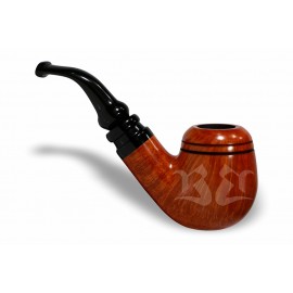 Cachimbo Bertoldi Maestro Briar Âmbar 9mm Peça Única